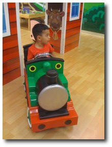 Choo Choo train in Grapevine Mills Mall